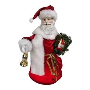 Vtg 80's Motionette Santa Claus Animated 12" Motion Lighted Christmas 90's MCM